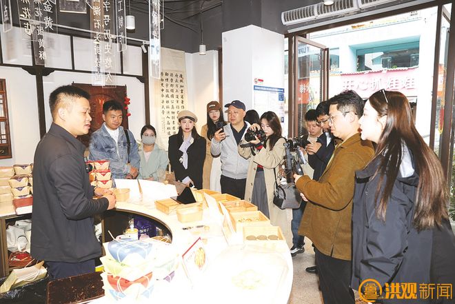 ”沉浸式探访南昌商贸发展麻将胡了2试玩网络“大V(图6)